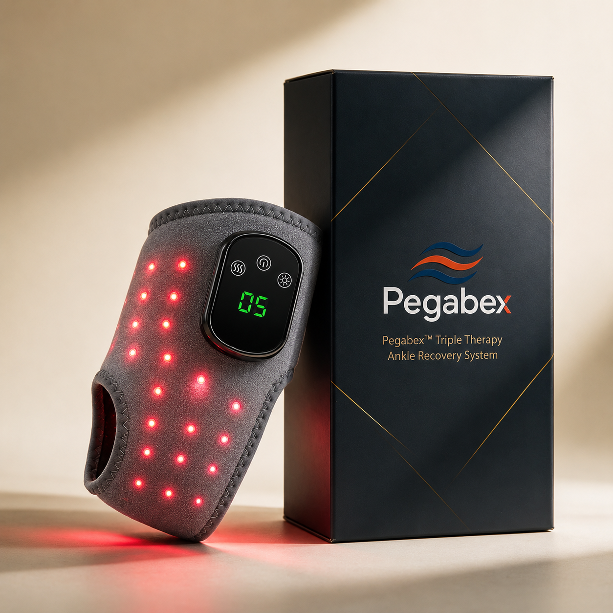 Pegabex™ Triple Therapy Ankle Recovery System