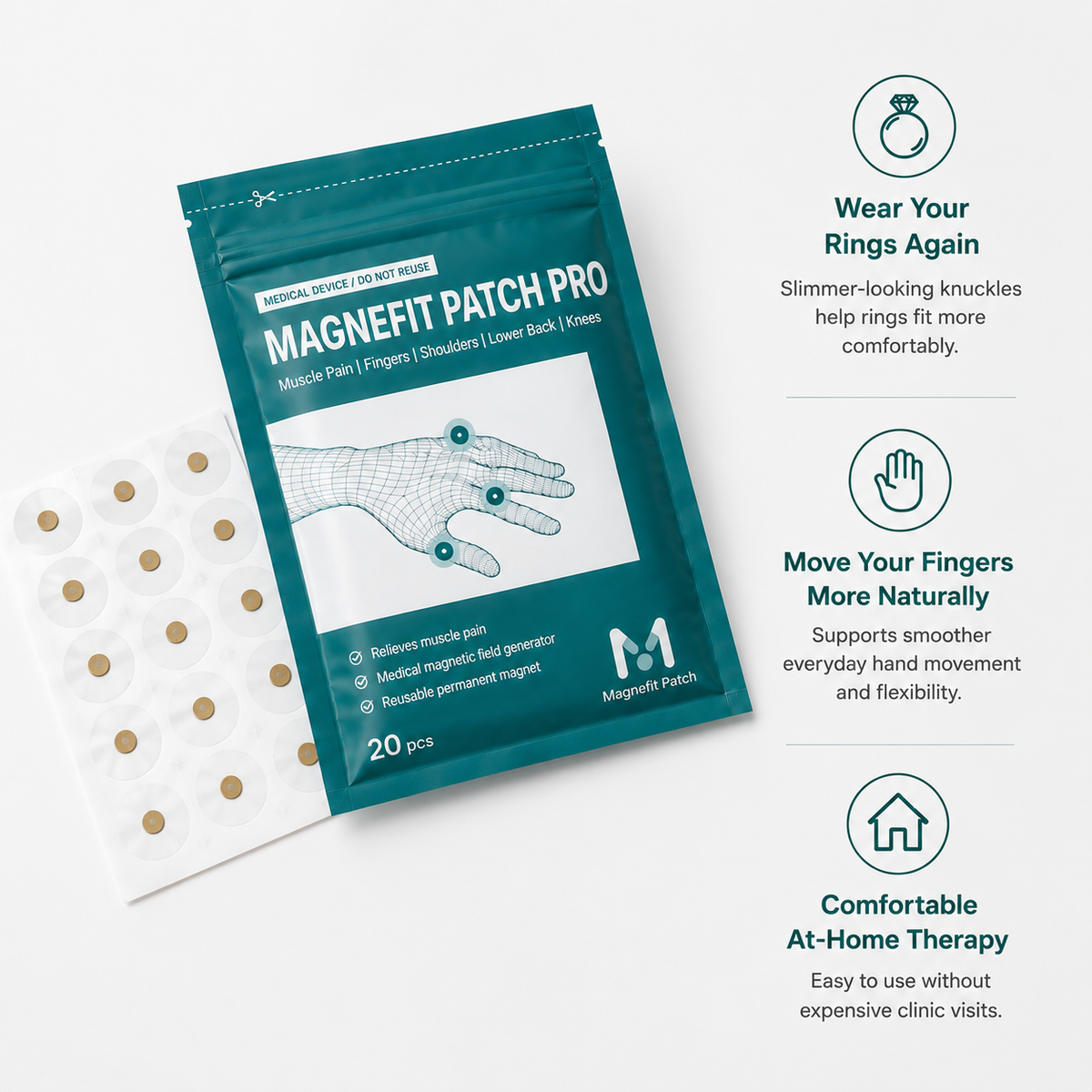 MAGNEFIT™ PATCH PRO